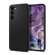 Spigen liquid air szilikon telefonvédő (ütésállóság, légpárnás sarok, rombusz) fekete acs05712 tok és táska