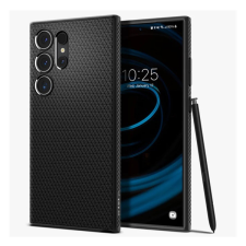 Spigen liquid air szilikon telefonvédő (ütésállóság, légpárnás sarok, rombusz) fekete acs07287 tok és táska