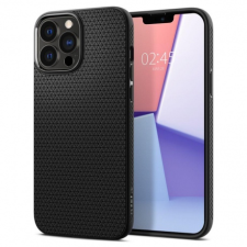Spigen Liquid Air szilikon tok iPhone 13 Pro, fekete tok és táska