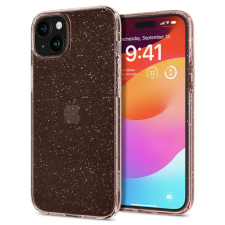 Spigen Liquid Crystal Glitter Rose Quartz iPhone 15 Plus tok tok és táska