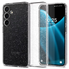 Spigen Liquid Crystal Glitter Samsung Galaxy S24 Crystal Quartz Tok - Átlátszó tok és táska