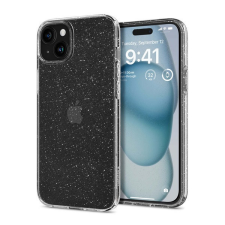 Spigen LIQUID CRYSTAL GLITTER szilikon telefonvédő (ütésállóság, légpárnás sarok, csillámporos) ÁTLÁTSZÓ tok és táska