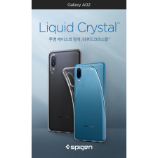 Spigen Liquid Crystal Samsung Galaxy A02 Hátlap Tok - Átlátszó tok és táska