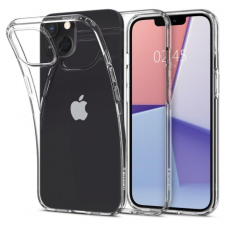 Spigen Liquid Crystal szilikon tok iPhone 13, átlátszó tok és táska