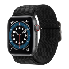 Spigen Lite Fit Apple Watch 44/42mm szövet szíj, fekete okosóra kellék