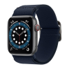 Spigen Lite Fit Apple Watch 44/42mm szövet szíj, kék