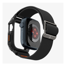 Spigen lite fit pro pótszíj (egyedi méret, textil, ütésállóság + szilikon keret) fekete acs07103 okosóra kellék