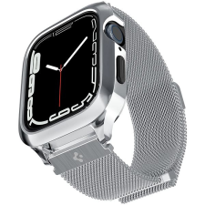 Spigen Metal Fit Pro Silver Apple Watch 8/7 45mm tok okosóra kellék
