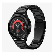 Spigen MODERN FIT pótszíj (univerzális, 20mm fém) FEKETE (600WB24980) okosóra kellék