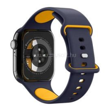 Spigen NANO POP pótszíj (egyedi méret, kicsi, matt, szilikon) SÖTÉTKÉK (AMP09325) okosóra kellék