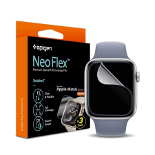 Spigen Neo Flex HD Apple Watch S7 45mm hajlított kijelzővédő fólia (3db) okosóra kellék