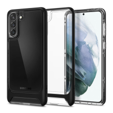 Spigen Neo Hybrid Crystal Samsung G996 Galaxy S21+ tok, Black, fekete tok és táska