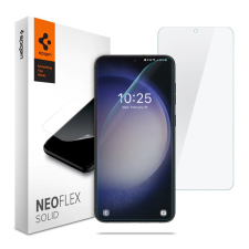 Spigen NEOFLEX képernyővédő fólia 2db (full screen, íves részre, tok barát) ÁTLÁTSZÓ Samsung Galaxy S23 Plus (SM-S916) mobiltelefon kellék