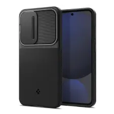 Spigen Optik Armor Samsung Galaxy S24 FE Black ACS08626 tok és táska