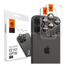 Spigen OPTIK PRO kameravédő üveg 2db (9H, csak lencse) TITÁNSZÜRKE (AGL08862) mobiltelefon kellék
