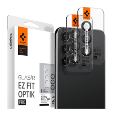 Spigen Optik Pro Samsung Galaxy S23 / S23 Plus kamera védő üveg (2db) (AGL05962) mobiltelefon kellék