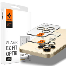 Spigen Optik.Tr Camera iPhone 14 Pro/ 14 Pro Max EZ FIT Lens 2db arany kameravédő fólia mobiltelefon kellék