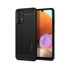 Spigen Rugged Armor, black - Galaxy A32 (LTE) mobiltelefon kellék