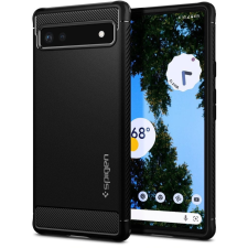 Spigen Rugged Armor, black - Google Pixel 6a, ACS04476 tok és táska