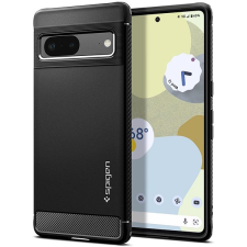Spigen Rugged Armor Google Pixel 7a tok, fekete tok és táska