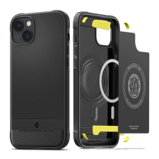Spigen Rugged Armor Mag Apple iPhone 14 Matte Black Magsafe tok fekete tok és táska