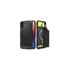 Spigen Rugged Armor Mag Magsafe Apple iPhone 16 Plus Matte Black tok és táska
