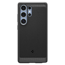 Spigen Rugged Armor MagFit Samsung Galaxy S25 Ultra tok, Matte, fekete tok és táska