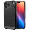 Spigen Rugged Armor MagFit tok iPhone 17 Pro fekete