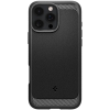Spigen Rugged Armor MagSafe Matte Black iPhone 16 Pro tok