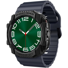 Spigen Rugged Armor Matte black Samsung Galaxy Watch Ultra okosóra kellék
