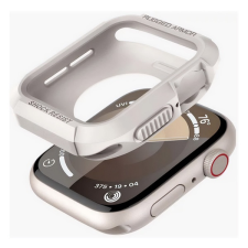 Spigen RUGGED ARMOR műanyag óra keret (ütésállóság) BÉZS Apple Watch Series 9 45mm, Watch Series 8 45mm, Watch Series 7 45mm okosóra kellék