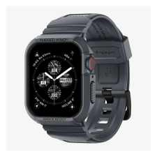 Spigen RUGGED ARMOR PRO pótszíj (egyedi méret. szilikon. ütésállóság + szilikon keret) SÖTÉTSZÜRKE okosóra kellék