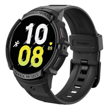 Spigen Rugged Armor Pro Samsung Galaxy Watch 6 Szilikon szíj+keret 40 mm - Fekete okosóra kellék