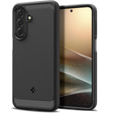 Spigen Rugged Armor Samsung Galaxy A27 tok, Matte Black, fekete tok és táska