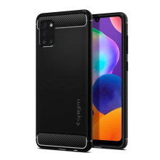 Spigen Rugged Armor Samsung Galaxy A31 tok fekete (ACS00878) tok és táska