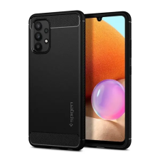 Spigen Rugged Armor Samsung Galaxy A32 5G Matte Black tok, fekete (ACS03046) tok és táska
