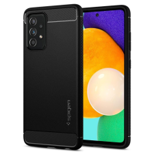 Spigen Rugged Armor Samsung Galaxy A52 5G/A52 tok fekete (ACS02315) tok és táska