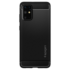 Spigen Rugged Armor Samsung Galaxy S20 Plus hátlaptok fekete (ACS00753) tok és táska