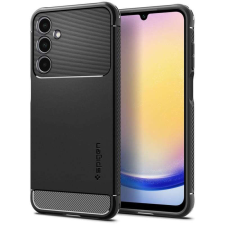 Spigen Rugged Armor - telefontok Samsung Galaxy A25 5G fekete tok és táska