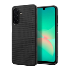 Spigen Samsung A26 5G SPIGEN LIQUID AIR szilikon telefonvédő ütésállóság, rombusz, FEKETE tok és táska