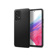Spigen Samsung A536U Galaxy A53 5G ütésálló hátlap - Spigen Liquid Air - fekete tok és táska