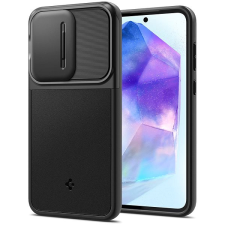 Spigen Samsung Galaxy A55 Optik Armor Black tok tok és táska
