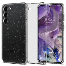 Spigen Samsung Galaxy S23 SM-S911, Szilikon tok, Spigen Liquid Crystal Glitter, átlátszó tok és táska