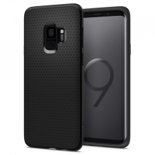 Spigen Samsung Galaxy S9 tok - Spigen folyékony levegő - matt fekete tok és táska