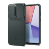 Spigen Samsung S23 FE SPIGEN OPTIK ARMOR szilikon telefonvédő kameravédő SÖTÉTZÖLD