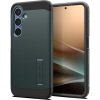 Spigen Samsung S25 Spigen Tough Armor Mag Műanyag Telefonvédő Ütésállóság, Magsafe, Sötétzöld (SPN16618)