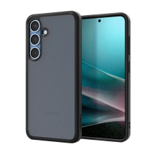 Spigen Samsung S25 SPIGEN ULTRA HYBRID műanyag telefonvédő ütésállóság, matt, FEKETE/ÁTLÁTSZÓ tok és táska