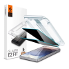 Spigen Samsung S25 Ultra SPIGEN EZ FIT HD képernyővédő üveg 2db 2.5D, 9H + segédkeret, ÁTLÁTSZÓ