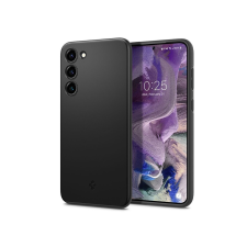 Spigen Samsung SM-S916 Galaxy S23+ ütésálló hátlap - Spigen Thin Fit - fekete (SP0209) tok és táska