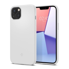 Spigen Silicone Fit Apple iPhone 13 mini White tok, fehér tok és táska